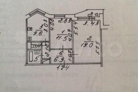 2-к квартира, 53 м², 10/17 эт.