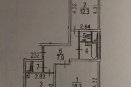 2-к квартира, 53 м², 17/19 эт.