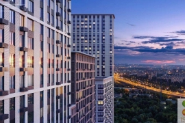Купить 1-комнатную квартиру 45,5 м², 3/28 этаж в ЖК «Настоящее»   Новостройка
