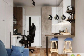 Квартира-студия, 19.5 м², 1/7 эт.