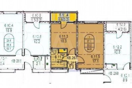 1-к. квартира, 34,8 м², 2/19 эт.